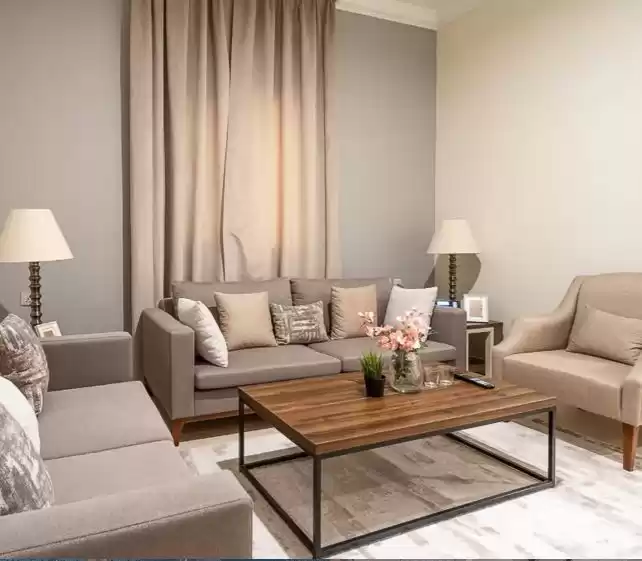 Residencial Listo Propiedad 1 dormitorio F / F Apartamento  alquiler en al-sad , Doha #9515 - 1  image 